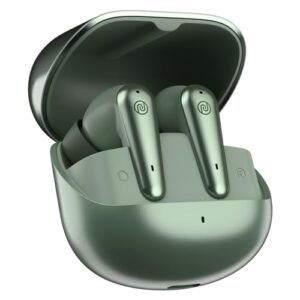 Noise Newly Launched Buds X Prime in-Ear Truly Wireless Earbuds with 120H of Playtime, Quad Mic with ENC, Instacharge(10 min=200 min),Premium Dual Tone Finish, 11mm Driver, BT v5.3(Sheen Green)