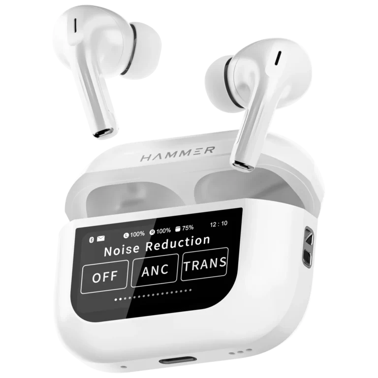 Hammer Screen TWS: First On-Case Display Earbuds in India
