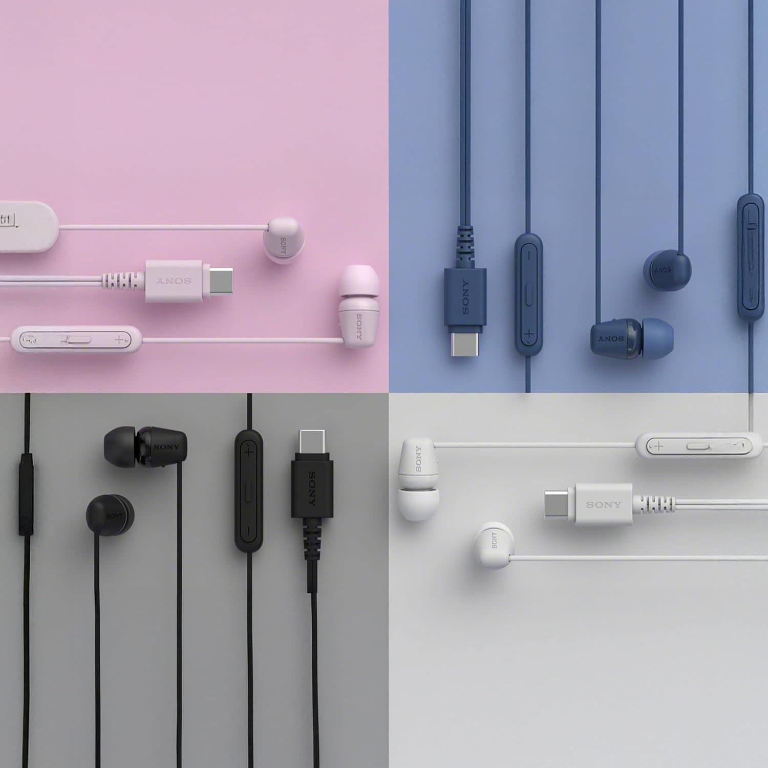 Close-up of Sony IER-EX15C drivers and ear tips