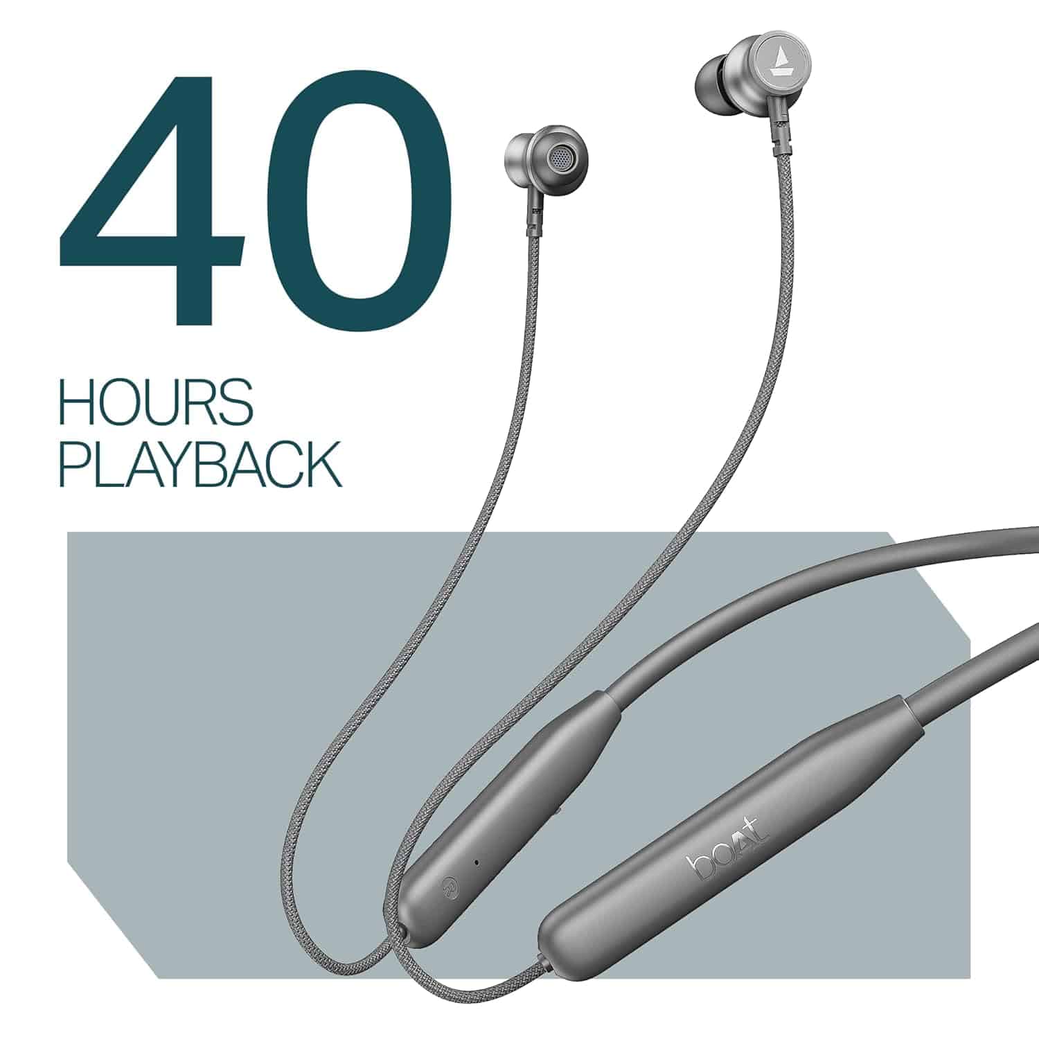 The neckband connected to a smartphone showing dual device pairing and low latency mode