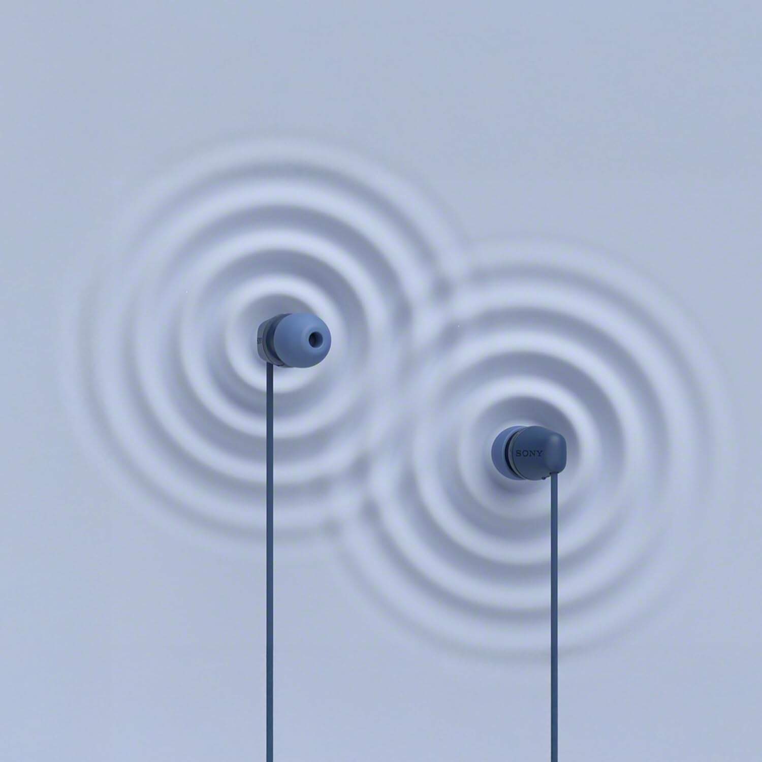 Sony IER-EX15C wired USB-C earphones showcasing their compact design