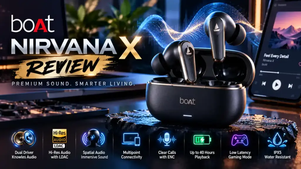 BoAt Nirvana X Review: LDAC & Knowles Dual Drivers Under ₹3,000?